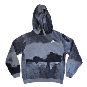 Youth XL Nike black and smoke gray print